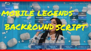 DEXIE DIAZ M.L BACKROUND SCRIPT TUTORIAL VIDEO