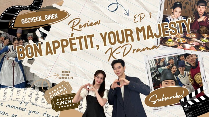 Chef vs Tyrant King! Bon Appétit, Your Majesty Is Surprisingly Addictive! [REVIEW DRAMA EP 1]