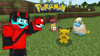 Naging Pokemon Master ako sa Minecraft PE | Pokemon