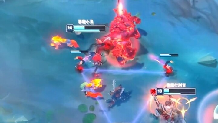 Operasi ini cukup eksplosif di seluruh liga.