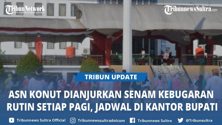 ASN Konawe Utara Sultra Dianjurkan Senam Kebugaran Rutin Setiap Pagi, Jadwal di Kantor Bupati