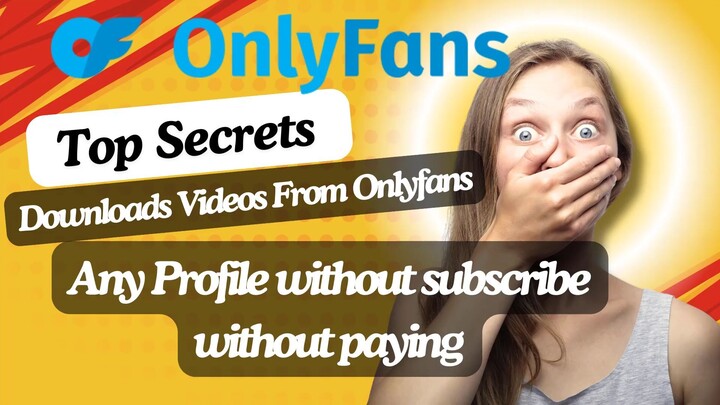 How to Downloads Onlyfans Videos Any Profile without paying without subscribe 2025 #onlyfans