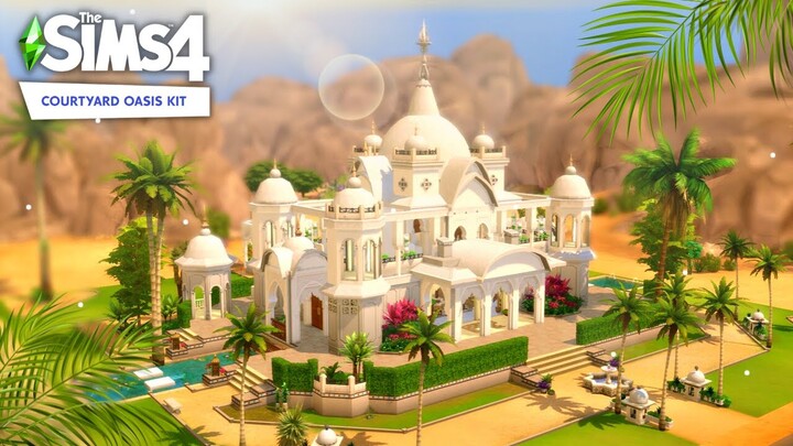 OASIS TEMPLE |The Sims 4 | Speed Build