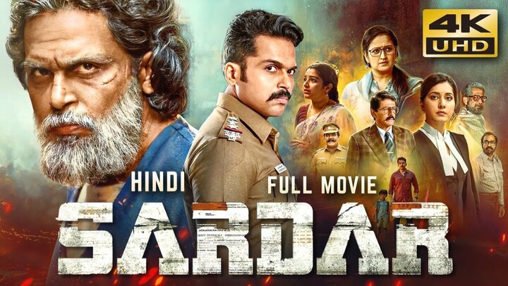 SARDAR (2023) New Released Hindi Dubbed Full Movie - Karthi, Chunky Pandey, Raas