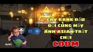 Call of duty mobile - cày rank chế độ đấu đội và bình luận siêu hài hước