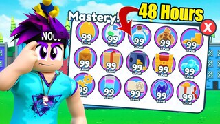 Getting 99 Mastery on Everything in 48 Hours | Pet Simulator X