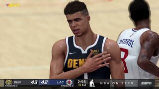 NBA HIGHLIGHTS: NUGGETS VS CLIPPERS 1st Half Game Highlights I October 5, 2021 I NBA2k 2021