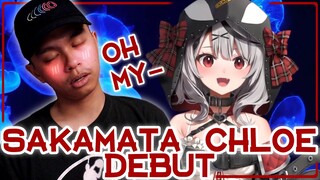 SHE'S SO CUTE, YO! | Sakamata Chloe Hololive Debut Reaction