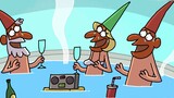 "Cartoon Box Series" brain hole animation that can't guess the ending - pool party tragedy