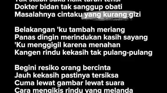 cinta kurang gizi
