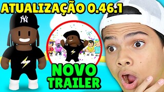 ATUALIZAÇÃO BETA 0.46.1 + SKIN RAPPER REVELADA + NOVO TRAILER | Stumble Guys