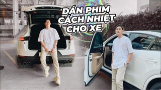 DÁN PHIM CÁCH NHIỆT CHỐNG NẮNG CHỐNG NÓNG CHO XE , RẤT QUAN TRỌNG KHI CÓ XE HƠI