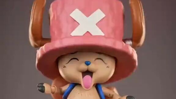 Ekspresi Chopper yang satu ini benar-benar mirip di anime 😂❤️