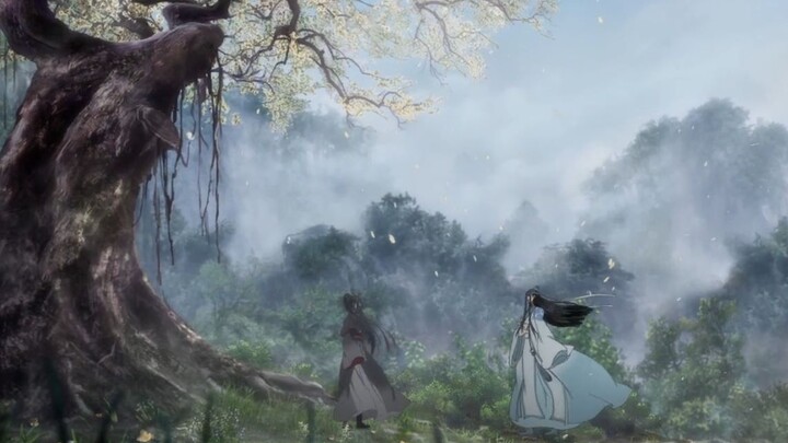 [ปรมาจารย์ Dao วิเศษ X ซ้ายชี้ไปที่ดวงจันทร์] ขอให้คุณปรากฏในโลกทั้งหมดโดยมีลักษณะเป็นผงธุลี