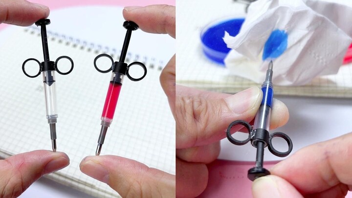 [Tutorial] Super Easy: Perfectly Recreate a Game Prop—Adrenaline—With Ink Sac and Pen Nib