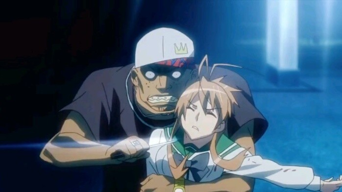 Tôi bị cuốn hút rồi! Nhưng tôi hơi ngại xem vào đêm khuya (Highschool of the Dead)