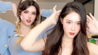 伴娘胖丁和新娘姐妹一起跳笛子舞