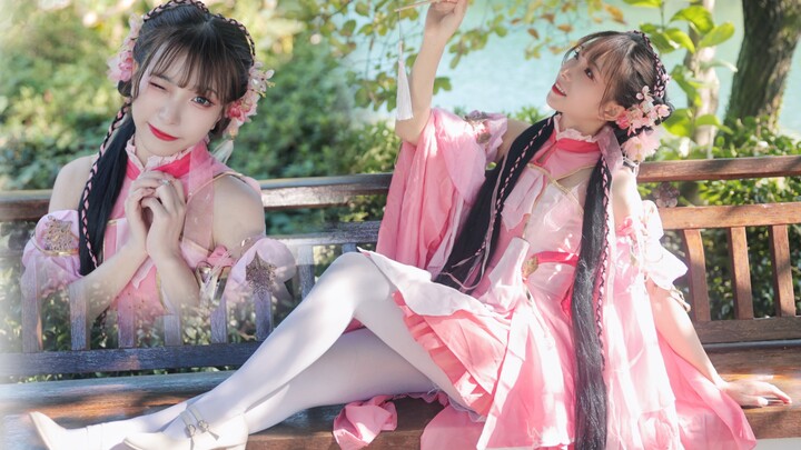 Đó là tiên nữ hoa đào phát sáng cơ mà! Nhìn gần càng ngọt ngào, hồng hồng xinh xắn!