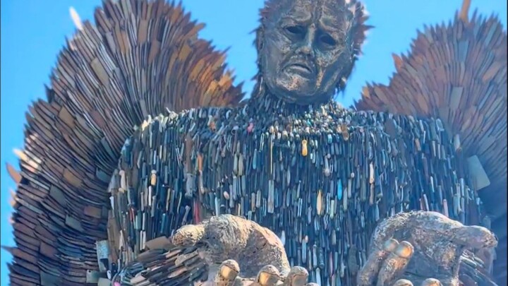 英国 | 刀天使 | 十万把刀铸成的沉默警钟