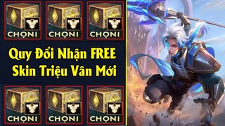 Liên Quân | Cập Nhật Shop Quy Đổi Mới Nhận FREE Skin Triệu Vân Chiên Binh Tương Lai - Hé Lộ SSM Mới