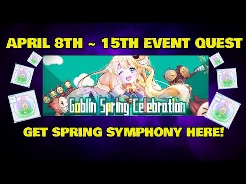 Spring Quest April 8th ~ 15th (Spring Symphony Drops) - Ragnarok Mobile Eternal Love