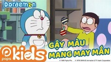 [S4] Doraemon Tập 171 - Băng Cuốn Đầu Quyết Tâm Cao Độ, Gậy Màu Mang May Mắn - Hoạt Hình Tiếng Việt