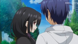 Shion was scared away by Kurumi, it was a bit funny