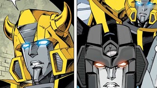 [Comic Commentary] Bumblebee asks Thundercracker for help, and the Colossus appears on the border of