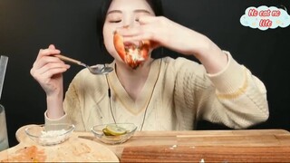 Tôm hùm siêu to nướng bơ phô mai và bò bít tết cuối #amthuc