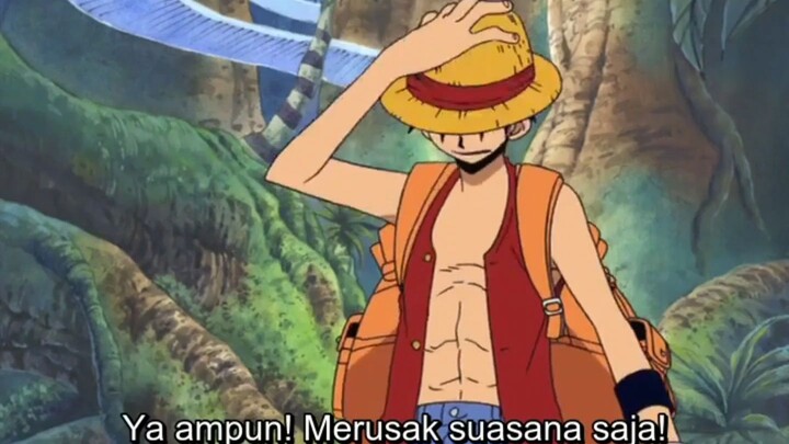 Luffy nyanyi , Aho baka song