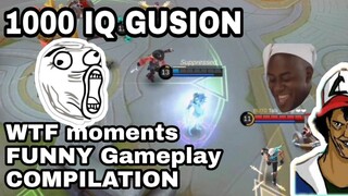 MOBILE LEGENDS WTF | FUNNY MOMENTS (SAVAGE FAILED, 1000 IQ GUSION) Part #1 | Sniby