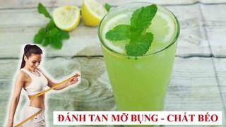 THỨC UỐNG TỰ NHIÊN MẠNH NHẤT ĐÁNHTAN MỠ BỤNG VÀ CHẤT BÉO: Chỉ uống vào buổi tối