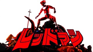 【Tampilan Penuh】Iblis Melewati Merah! HAF Red Superman EVOLUTION-TOY Hero Action Figure berkualitas 