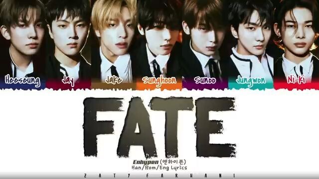 ENHYPEN (엔하이픈) - 'Fate' Lyrics