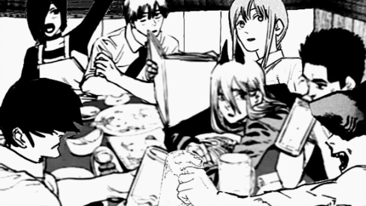 Chainsaw Man mad] Tidak ada yang mati tikus desa jika garis