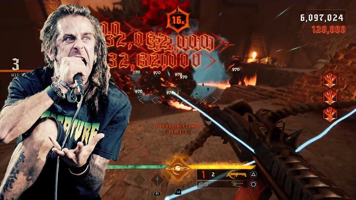 Metal Hellsinger Randy Blythe of Lamb of God Acheron Speedrun 16 Million Score