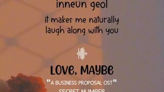 Love,Maybe