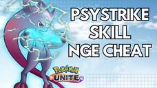 Mega MewTwo Y, Psystrike Skill Nge CHEAT, Pokemon Unite,