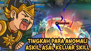 TINGKAH RANDOM ANOMALI YANG PENTING PENCET SKILL - MLBB EXE
