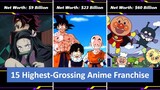 15 Highest Grossing Anime Franchises Of All Time