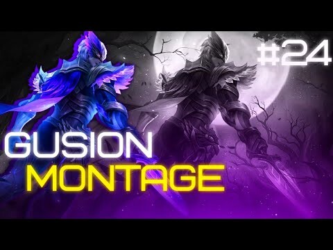 EXPENSIVE SKINS🤑 | GUSION MONTAGE 24 | Mobile Legends