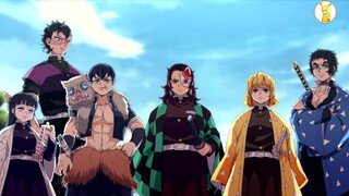 Khi Tanjiro Và Zenitsu Cùng Inosuke Làm Trụ Cột Thì Sẽ Như Thế Nào | Demon Slayer