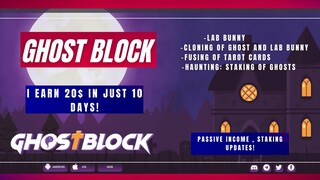 Ghost Block NFT I Earn 20$ | Passive Income ( Tagalog )