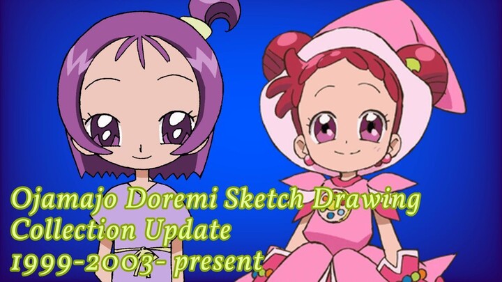 Ojamajo Doremi Sketch Drawing Collection (New)