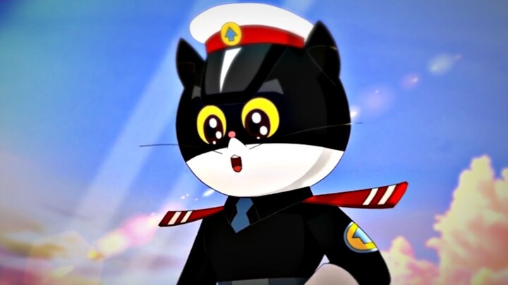 "Black Cat Sheriff: Did you open my account?"