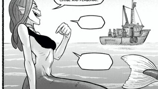 การ์ตูนยาวเกี่ยวกับนางเงือกและลูกเรือ ~ [McNostril Comic Dub]