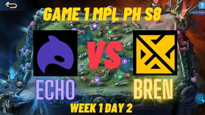 ECHO VS BREN GAME 1 ECHO PH VS BREN ESPORTS | MPL PH SEASON 8 |  WEEK 1 DAY 2