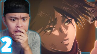 AOT'S FINALE! | Attack on Titan Final Season THE FINAL CHAPTERS Special 2 Reaction