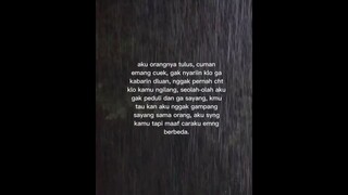 Jika Kamu Sudah Tak Sayang Bilang Yah