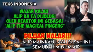 ALIPBATA SI JARI AJAIB‼️ || MAINKAN LAGU RUMIT INI SEMUDAH MINUM AIR || ALIPBATA REACTION TEKS INDO